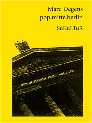 cover image of pop.mitte.berlin